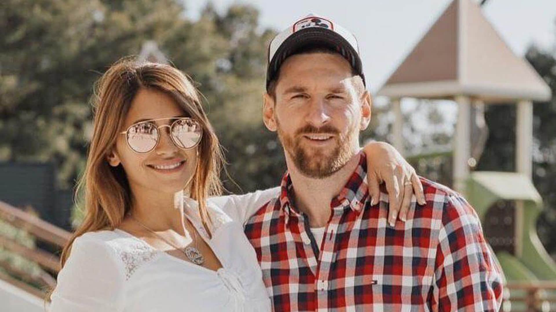 antonela roccuzzo y lionel messi