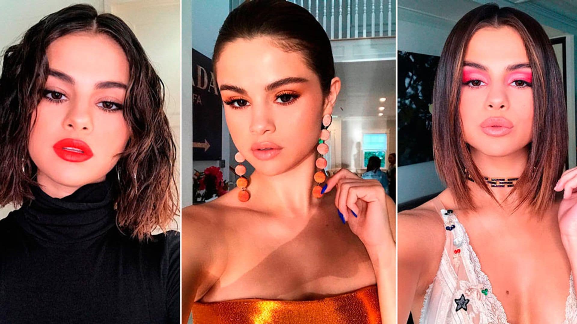 De terracota a 'cat eyes': los maquillajes más recordados de Selena Gomez