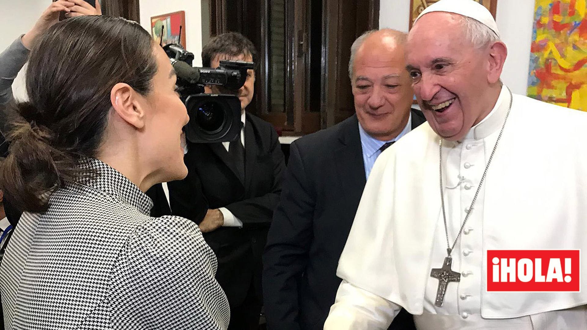 PRIMICIA: Todos los detalles del encuentro del Papa Francisco y Tamara Falcó en el Vaticano