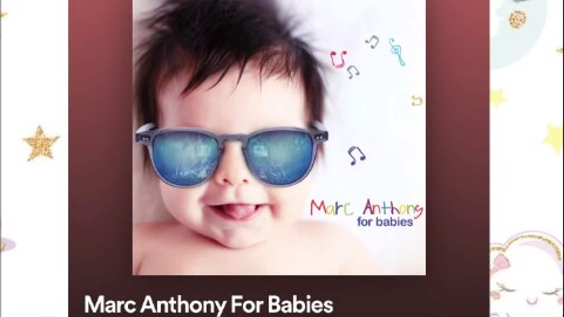 marc anthony y canciones de cuna para su beb 