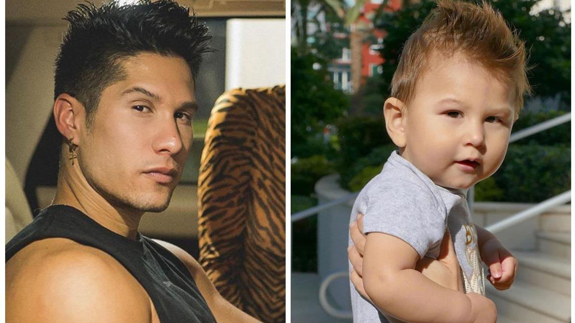 Chyno Miranda y su hijo Lucca son igualitos y las fotos lo comprueban