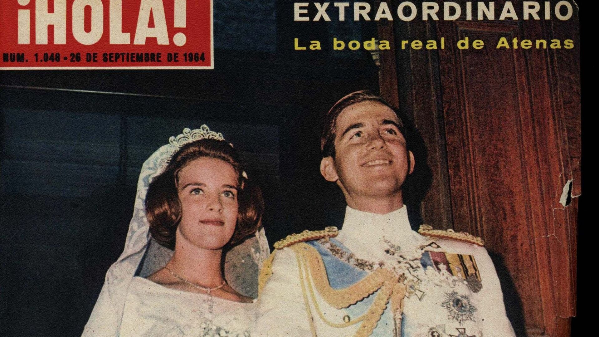 boda constantino de grecia hola 1964