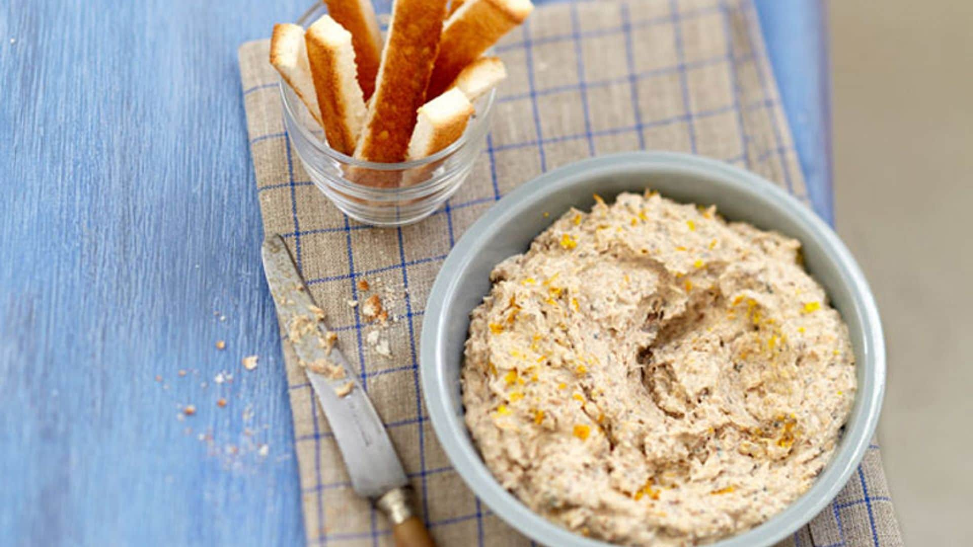 Paté de pollo y naranja