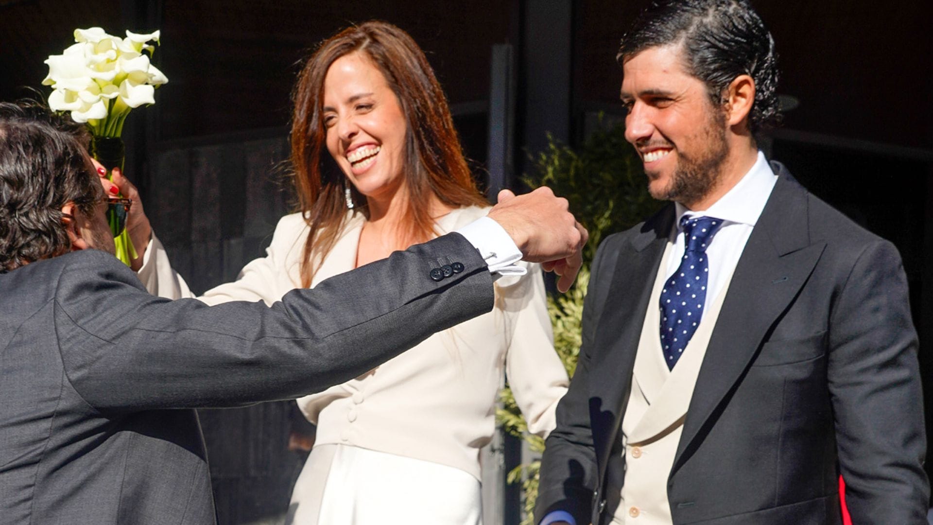 La boda de Mercedes Márquez, marquesa de Montefuerte, con Ignacio Lizarraga que ha reunido a la aristocracia y la élite empresarial