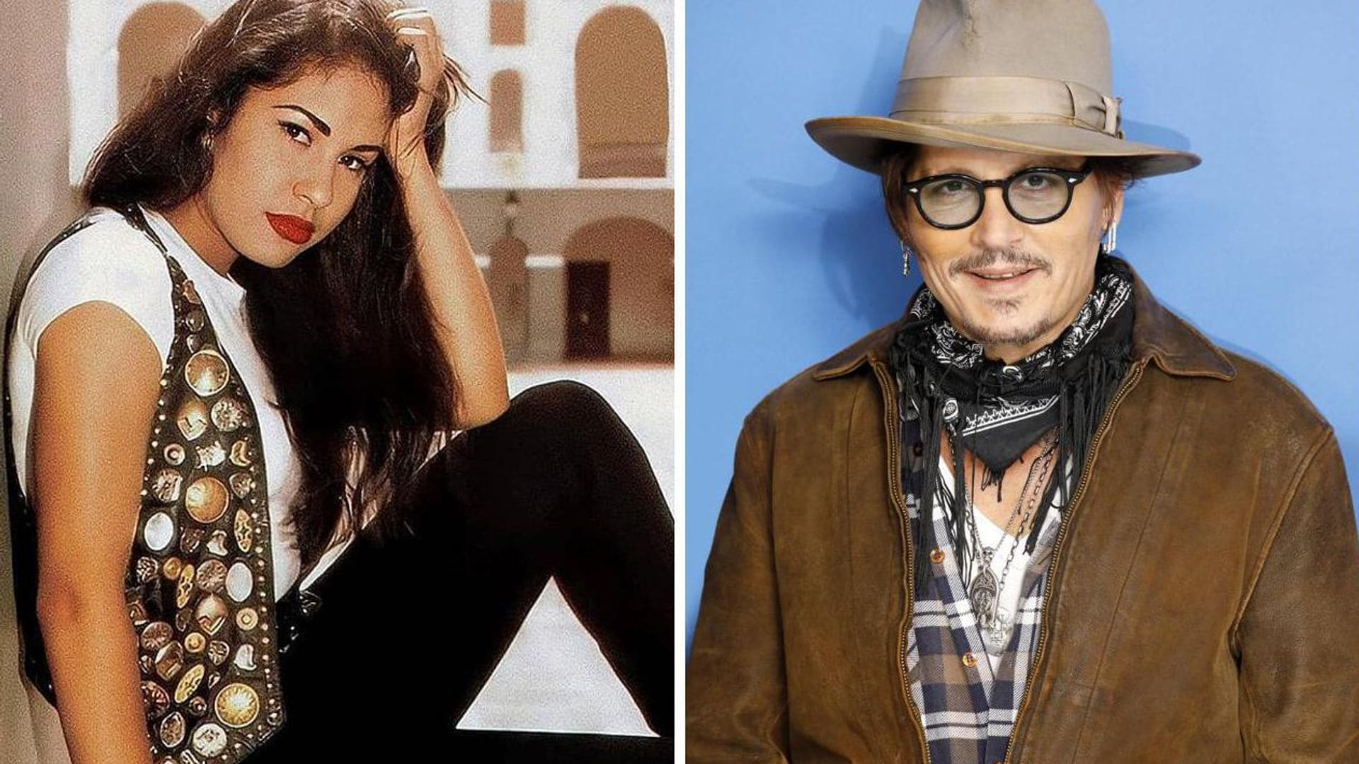 Johnny Depp y Selena Quintanilla trabajaron juntos en esta película, ¿la recuerdas?