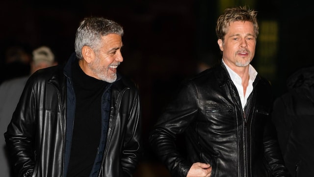 brad pitt y george clooney