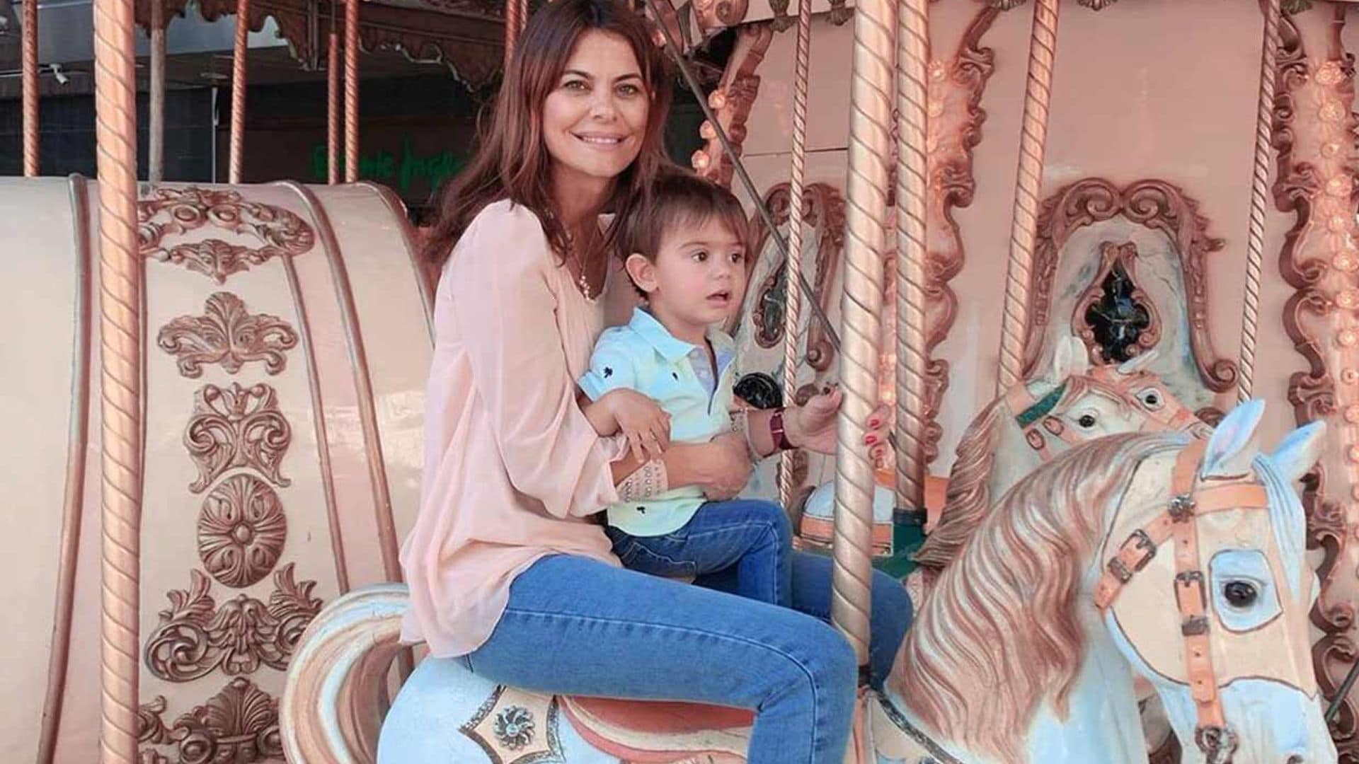 ¡De tal palo, tal astilla! El hijo de María José Suárez posa como un profesional