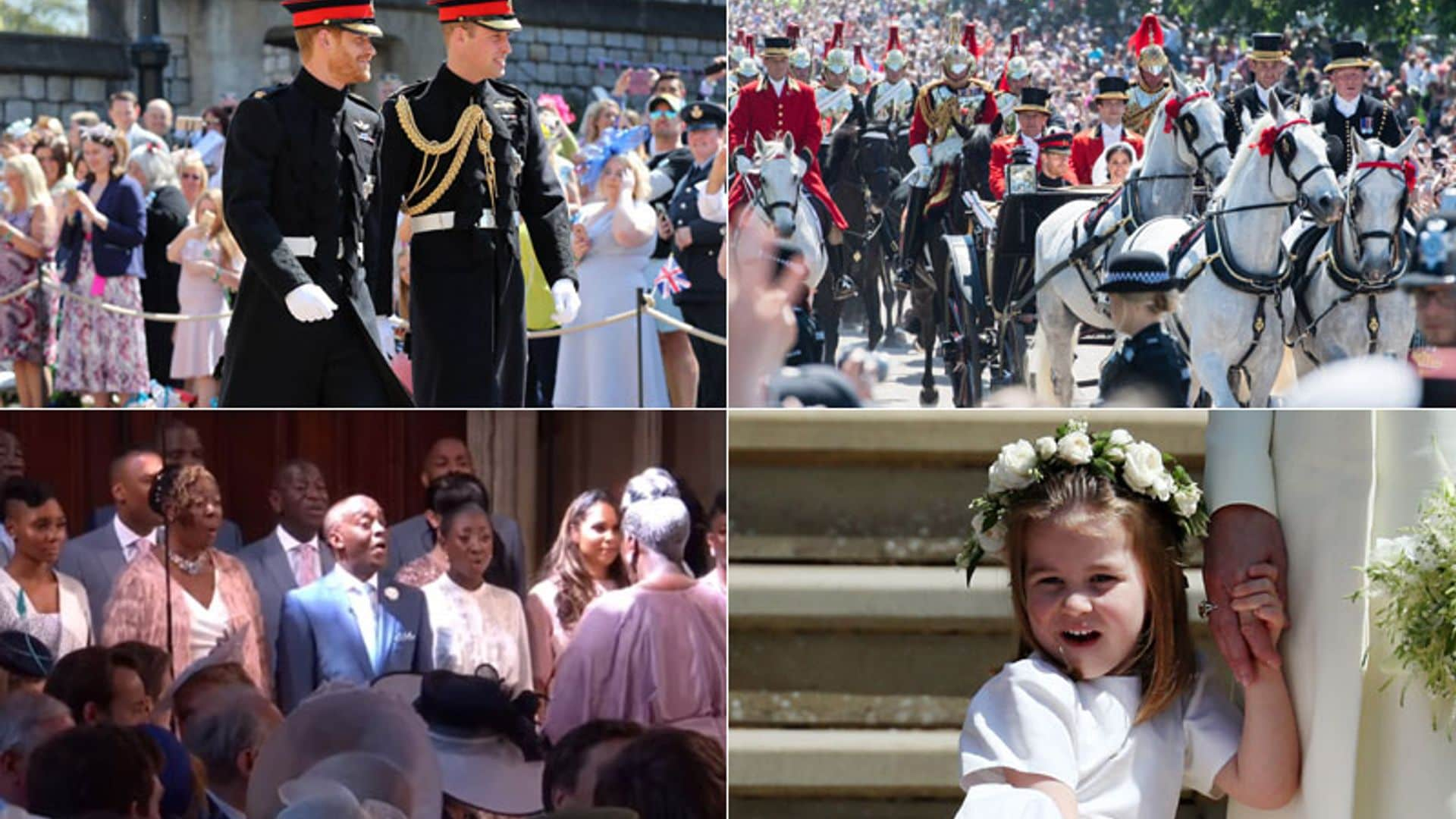 Los doce mejores momentos de la boda real del año