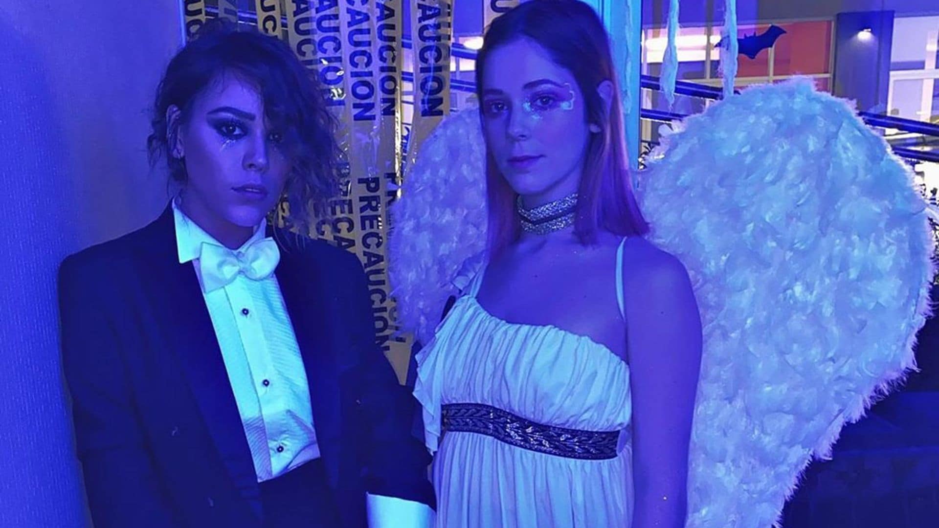 'Élite' y 'Euphoria', mix de series en Halloween con Danna Paola y Georgina Amorós