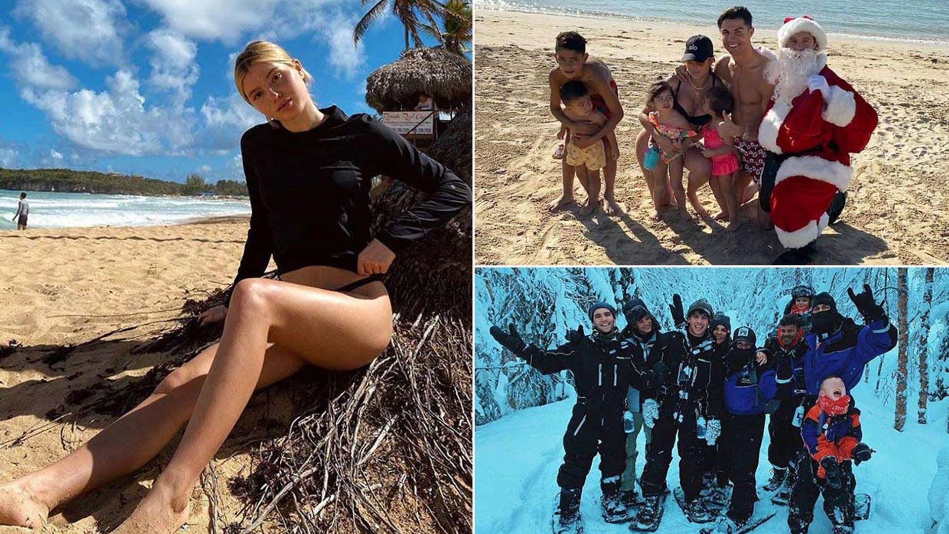 ¿Blanca o soleada Navidad? Estos son los destinos preferidos de las 'celebs' en sus vacaciones