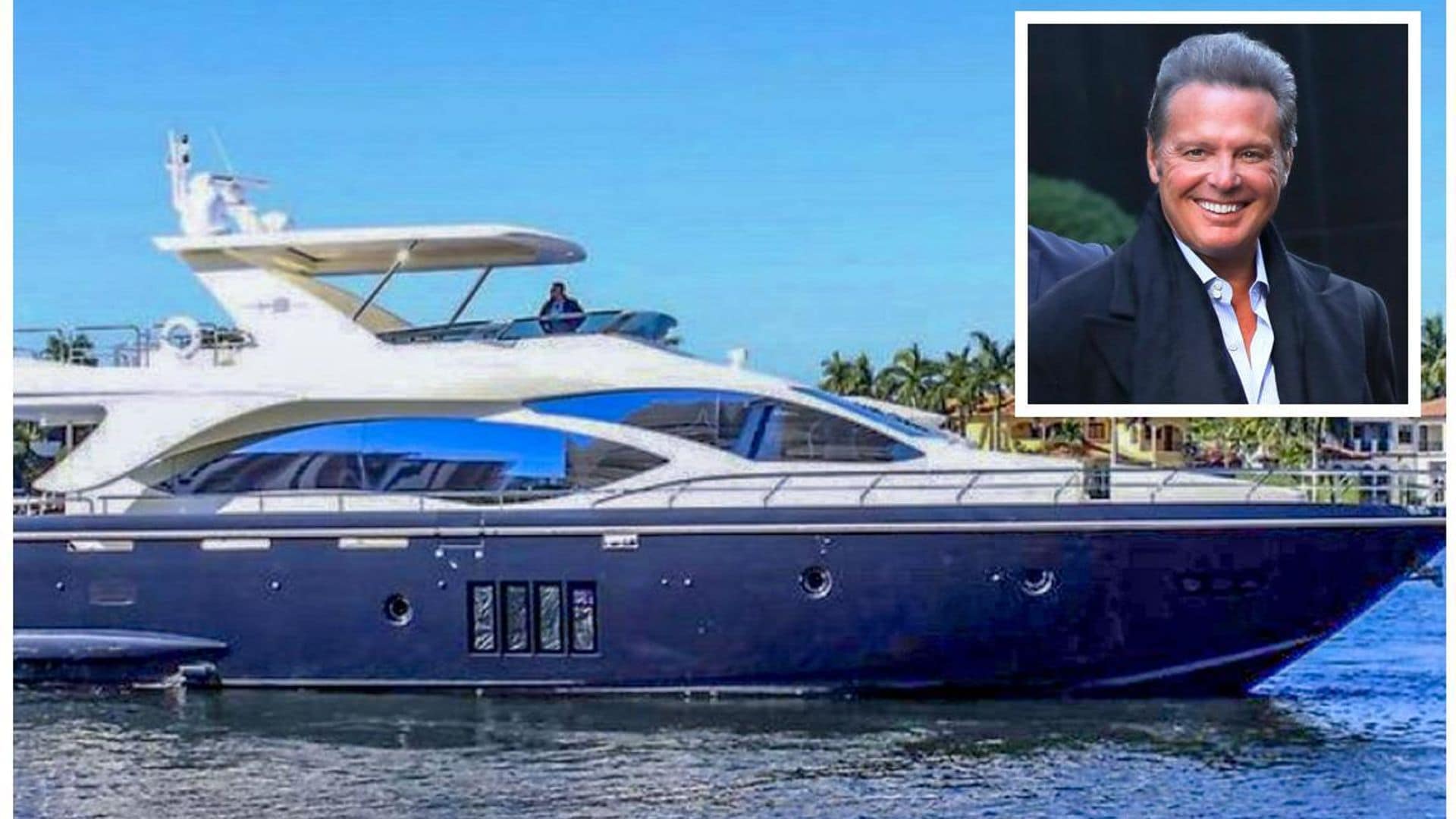 Conoce el lujoso yate que Luis Miguel puso a la venta por casi tres millones