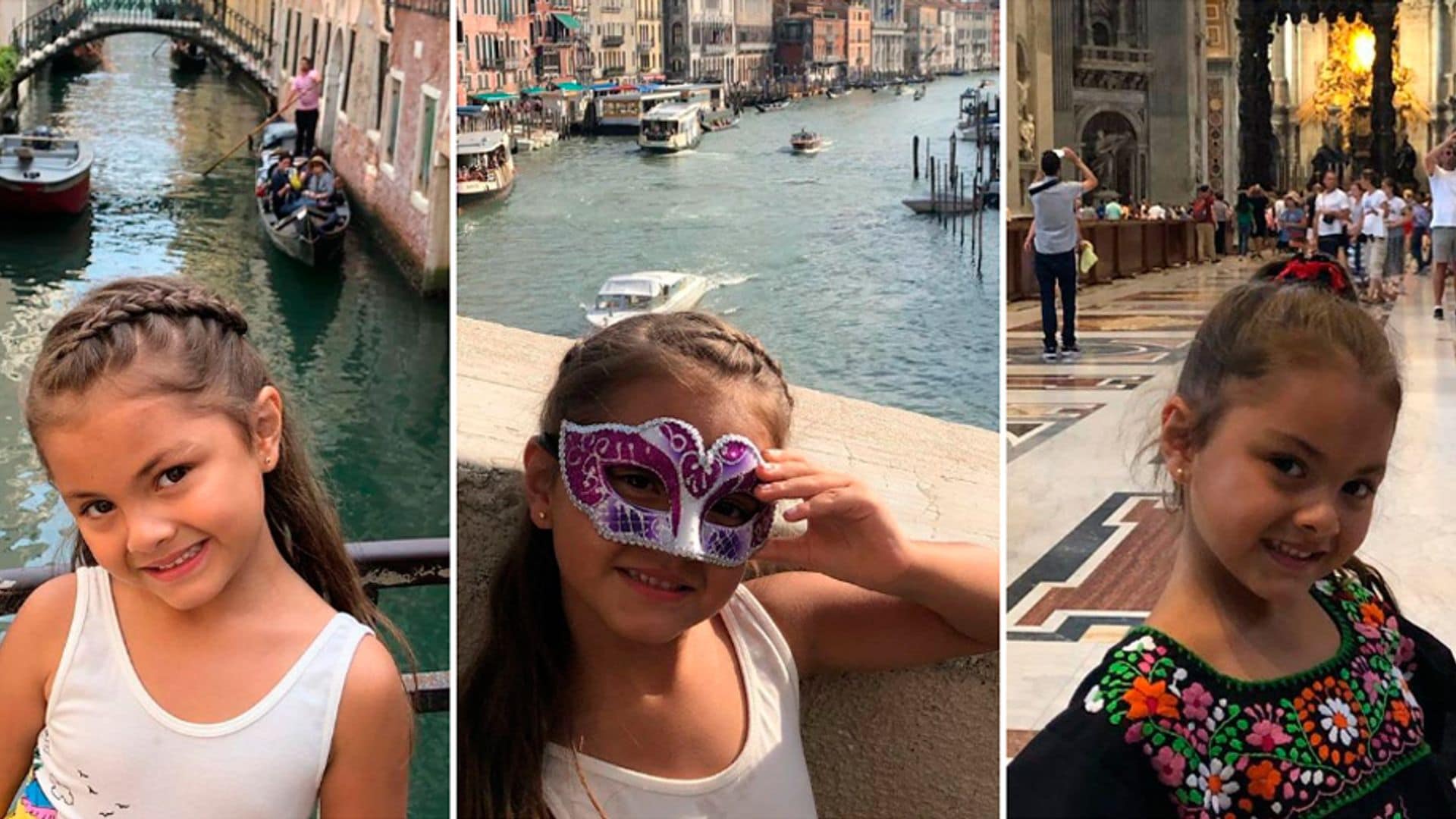 ‘Bella ragazza!’ La hija de Cristian Castro recorre Italia en sus vacaciones de verano