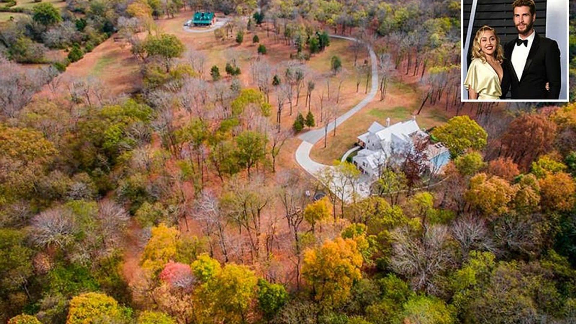 Así es la casa donde Miley Cyrus y Liam Hemsworth celebraron su boda