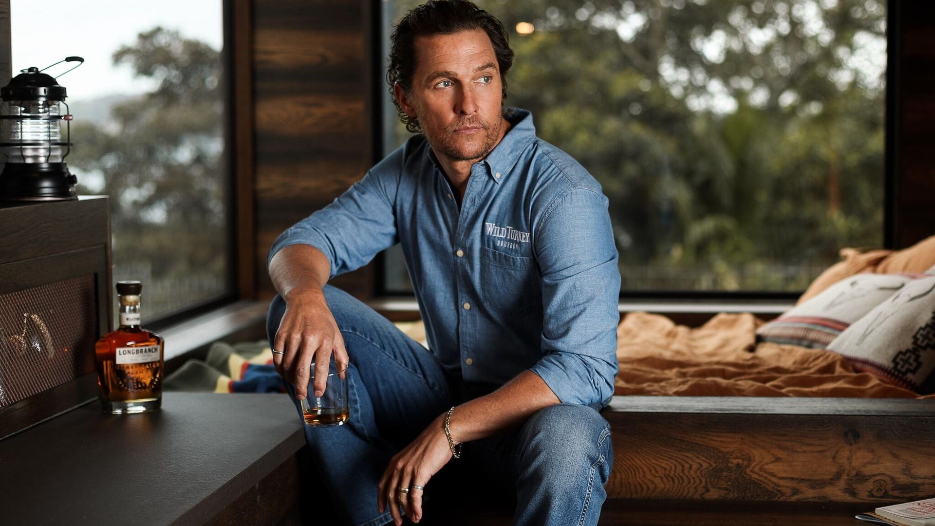 matthew mcconaughey opens wilderness cabin in sydney australia