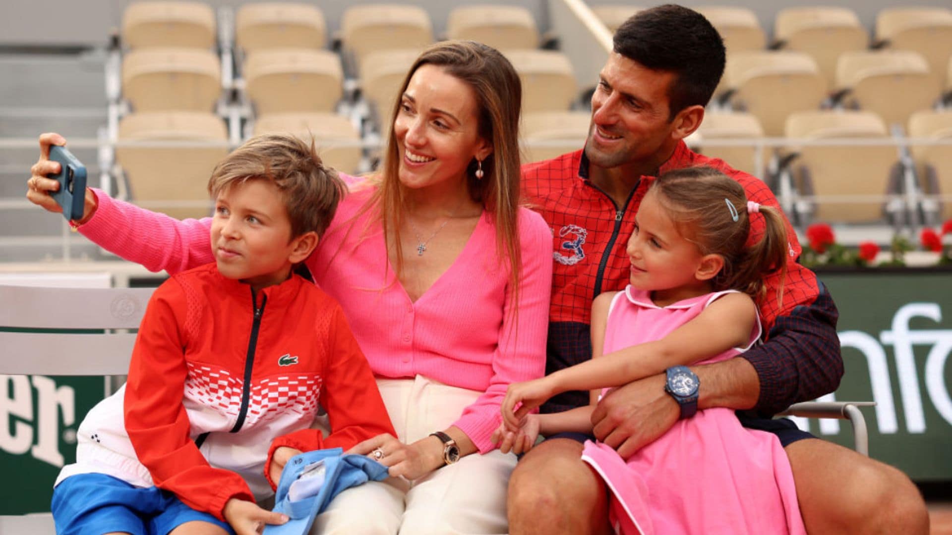 El lado personal de Novak Djokovic: está hecho un padrazo y siente adoración por sus hijos, Stefan y Tara