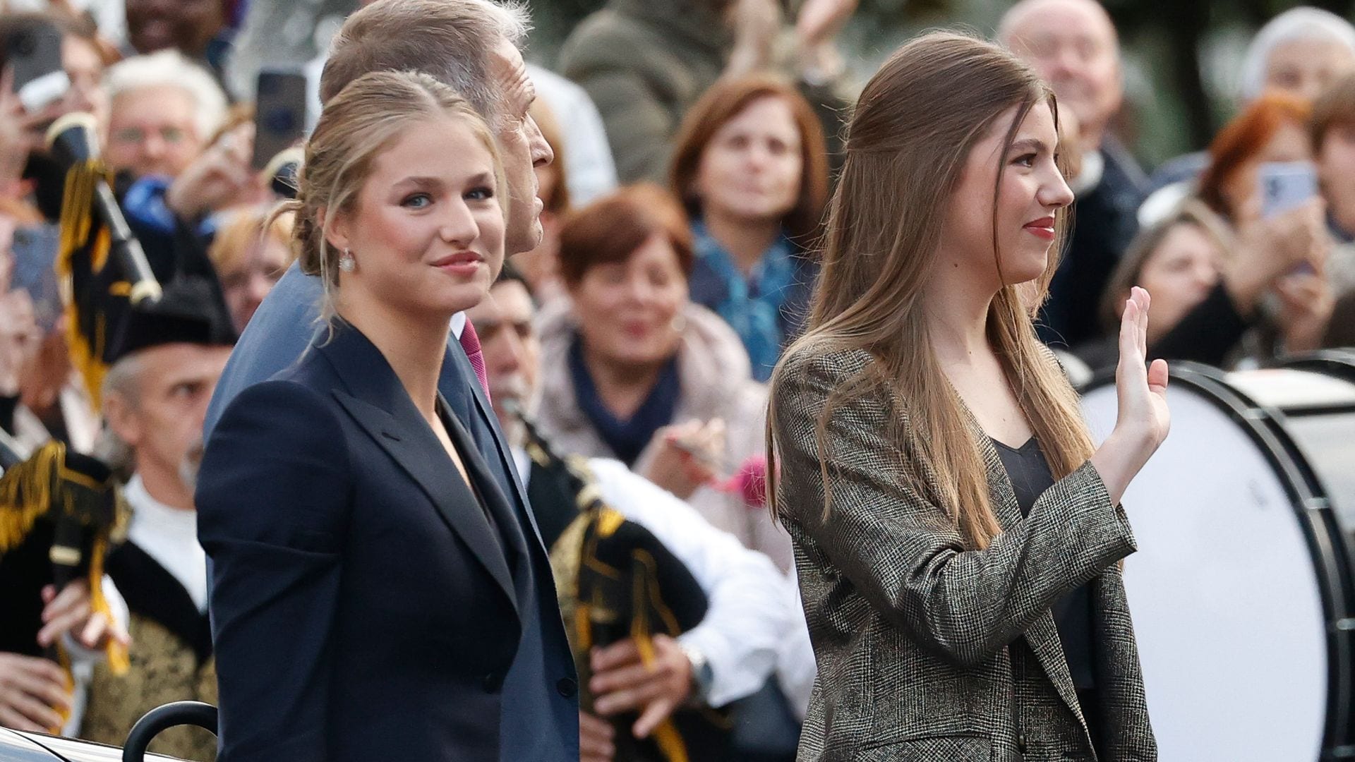 La belleza natural de Leonor y Sofía en Asturias, paso a paso