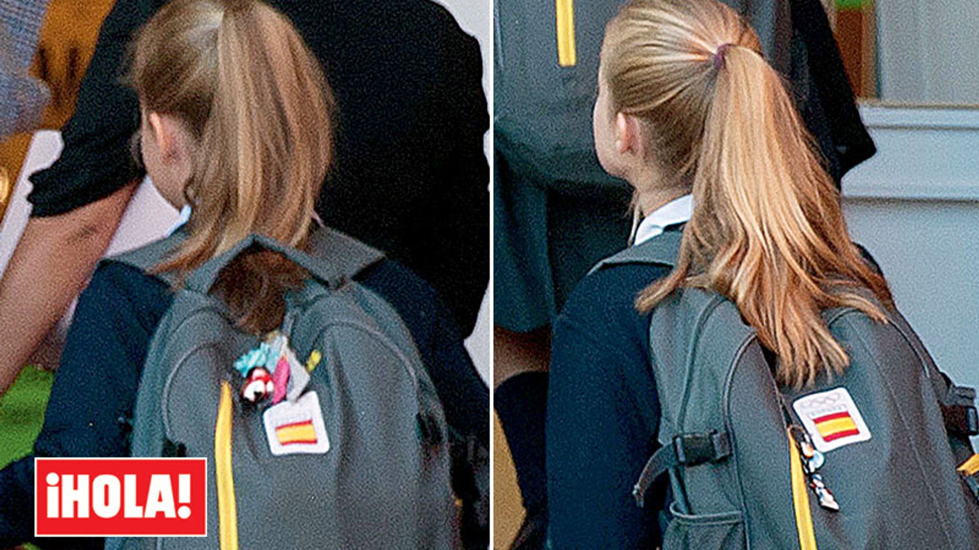 Descubrimos el 'secreto' de las mochilas de la princesa Leonor y la infanta Sofía