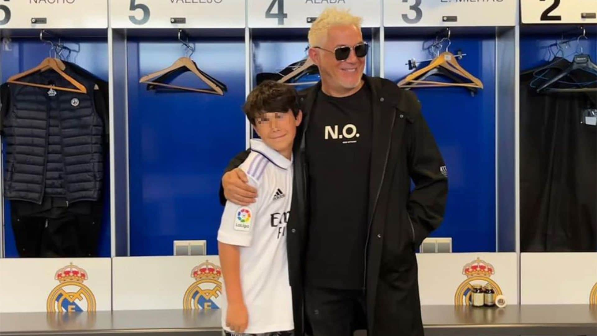 Dylan, el hijo de Alejandro Sanz y Raquel Perera, se convierte en el 'nuevo fichaje' del Real Madrid