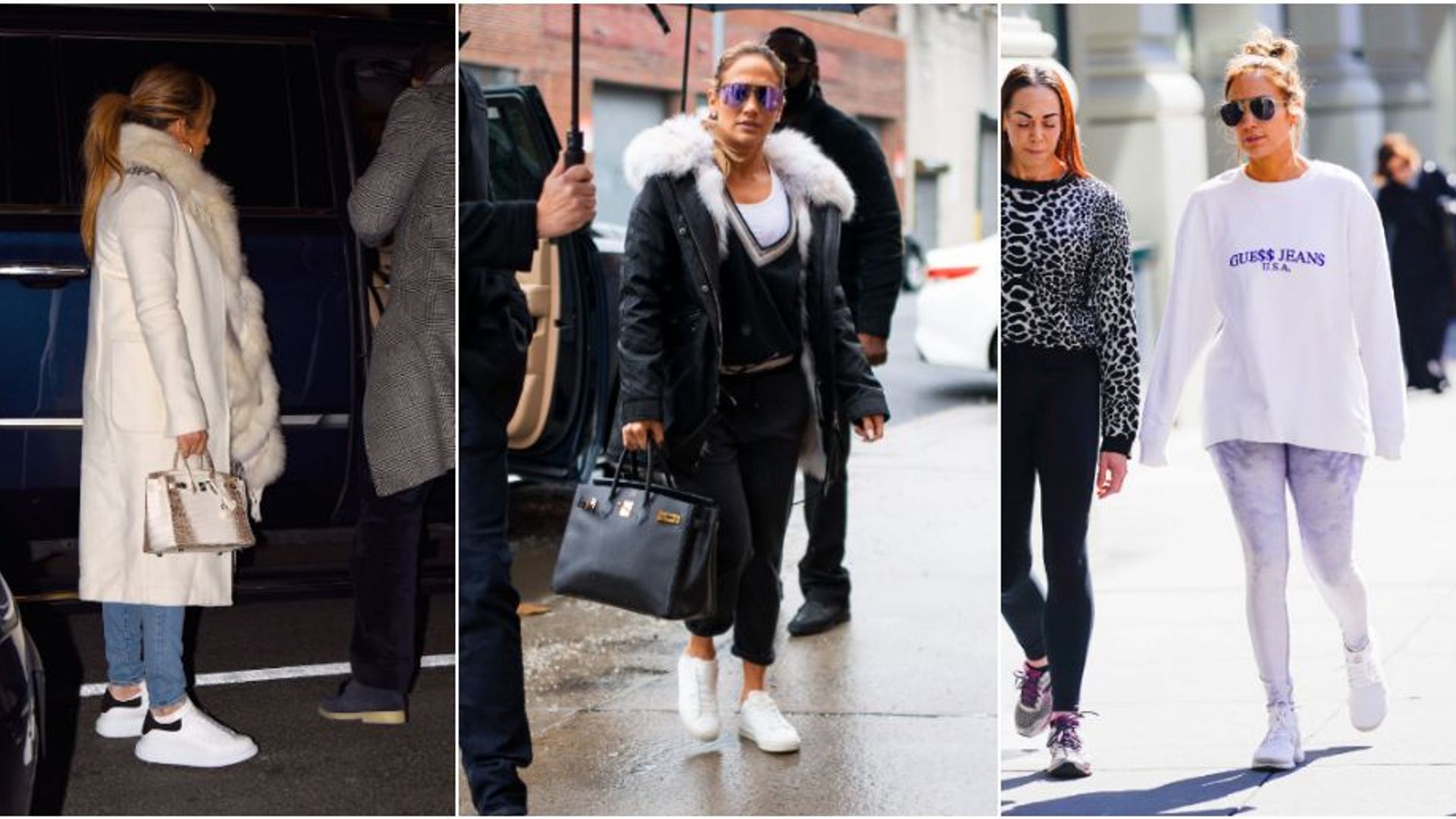 Estos son los 'sneakers' favoritos de Jennifer Lopez