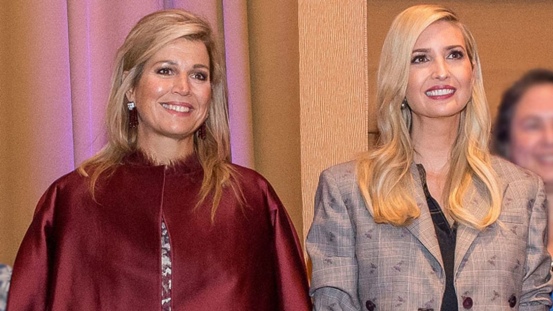 Máxima de Holanda e Ivanka Trump, cara a cara: las claves de su nuevo duelo de estilo