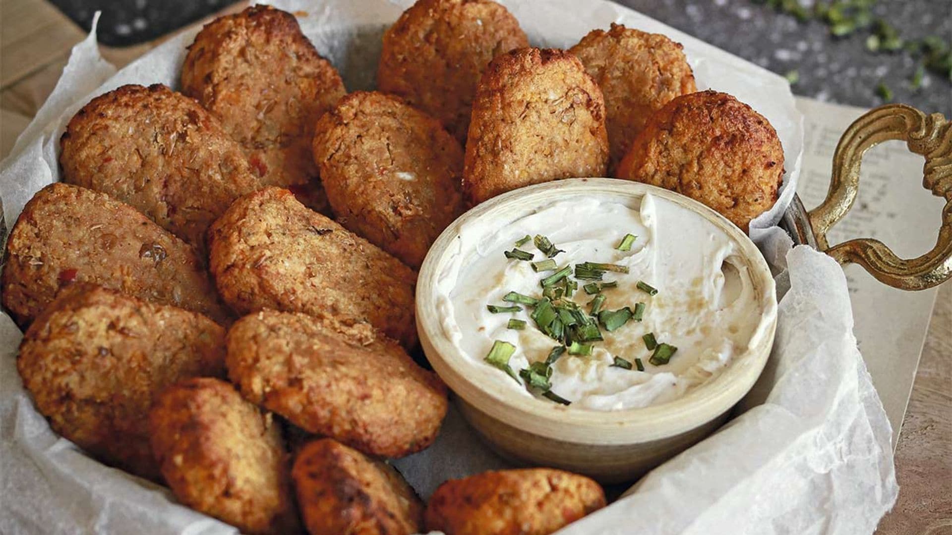 'Nuggets' vegetales (calabaza + verduras)