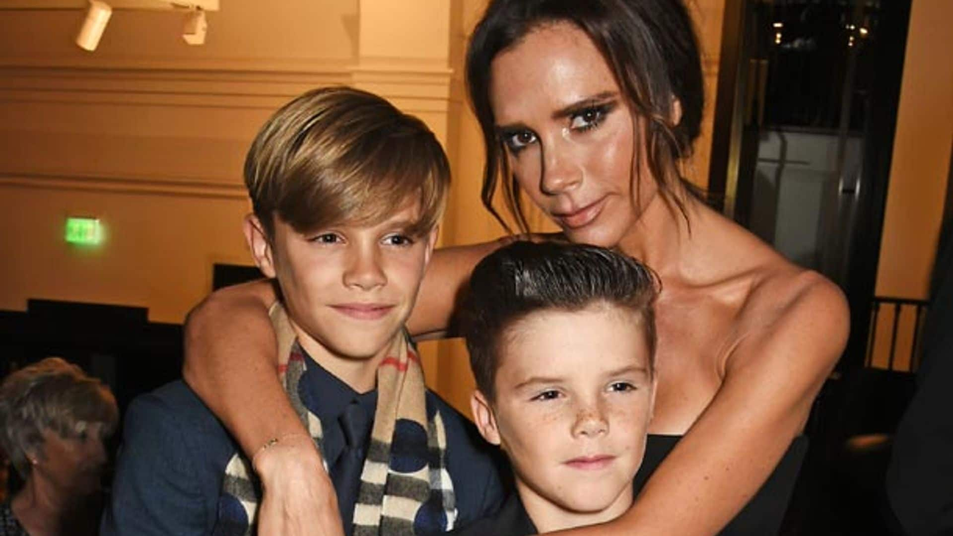 Victoria Beckham, una madre orgullosa de la última aventura de su hijo Romeo