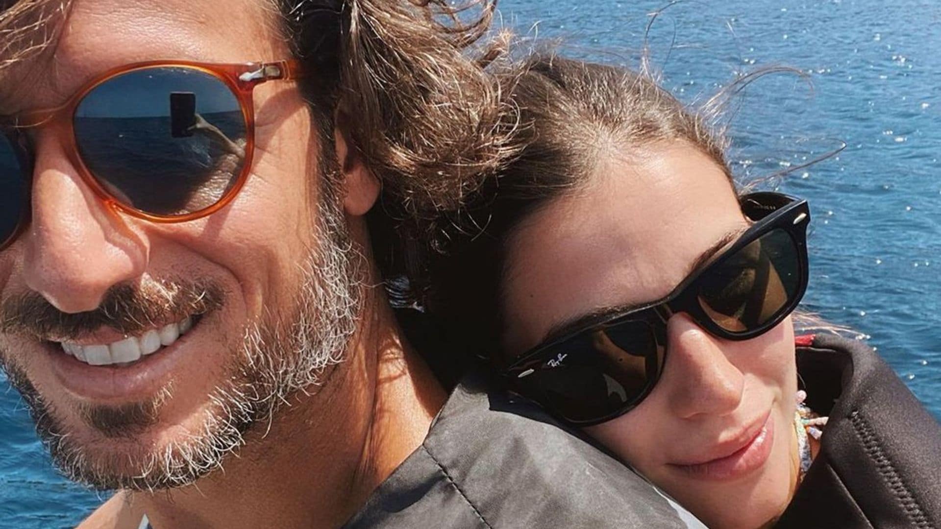 Feliciano López y Sandra Gago, un verano en familia a todo motor