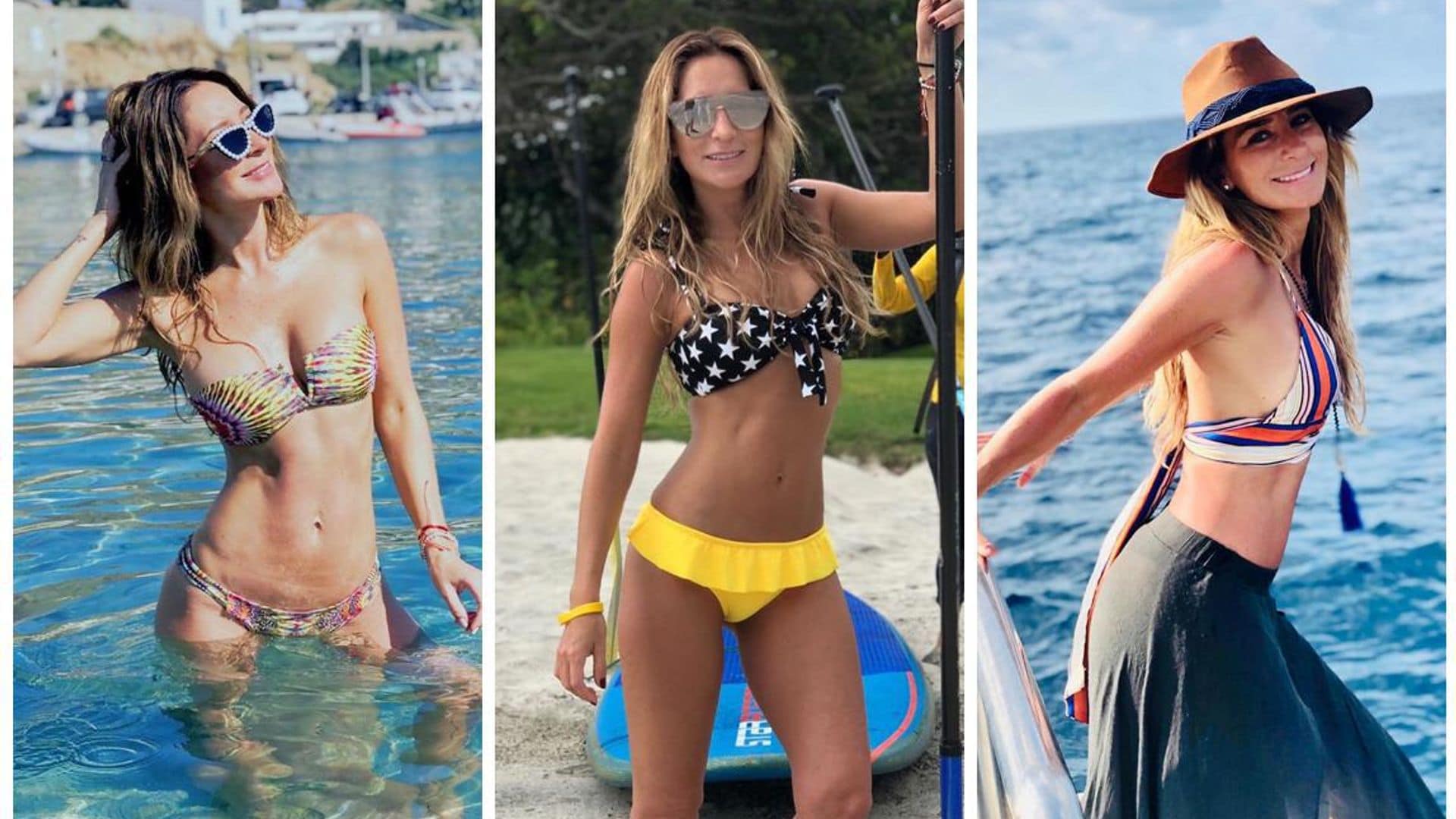 Los mejores posados en bikini de Geraldine Bazán