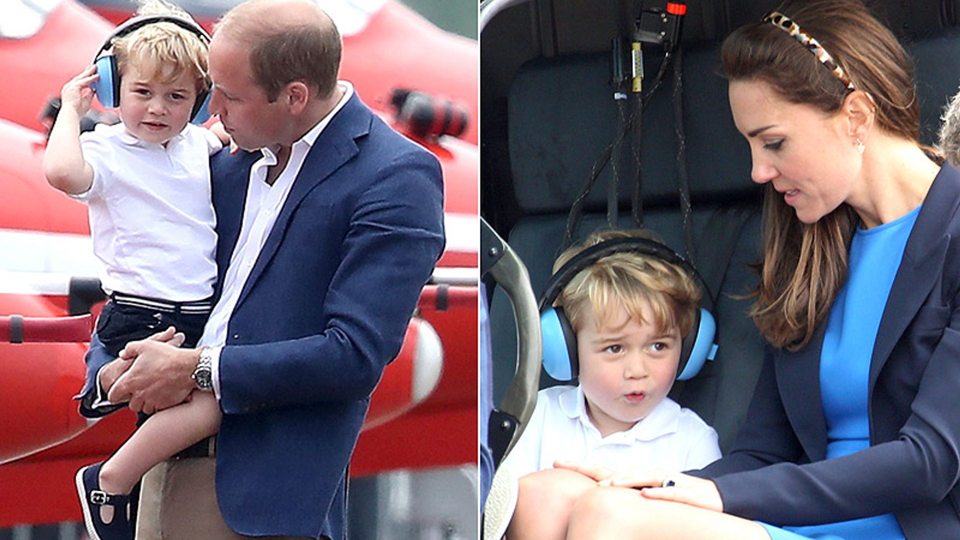 El príncipe George, un 'mini' piloto de lo más adorable