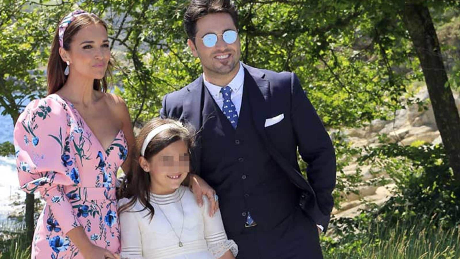 David Bustamante y Paula Echevarría, juntos en el divertido cumple de Daniella