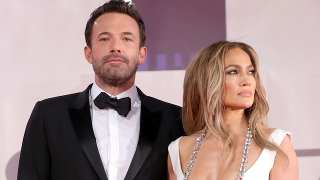 Ben Affleck y Jennifer Lopez en el Festival de Venecia en septiembre de 2021