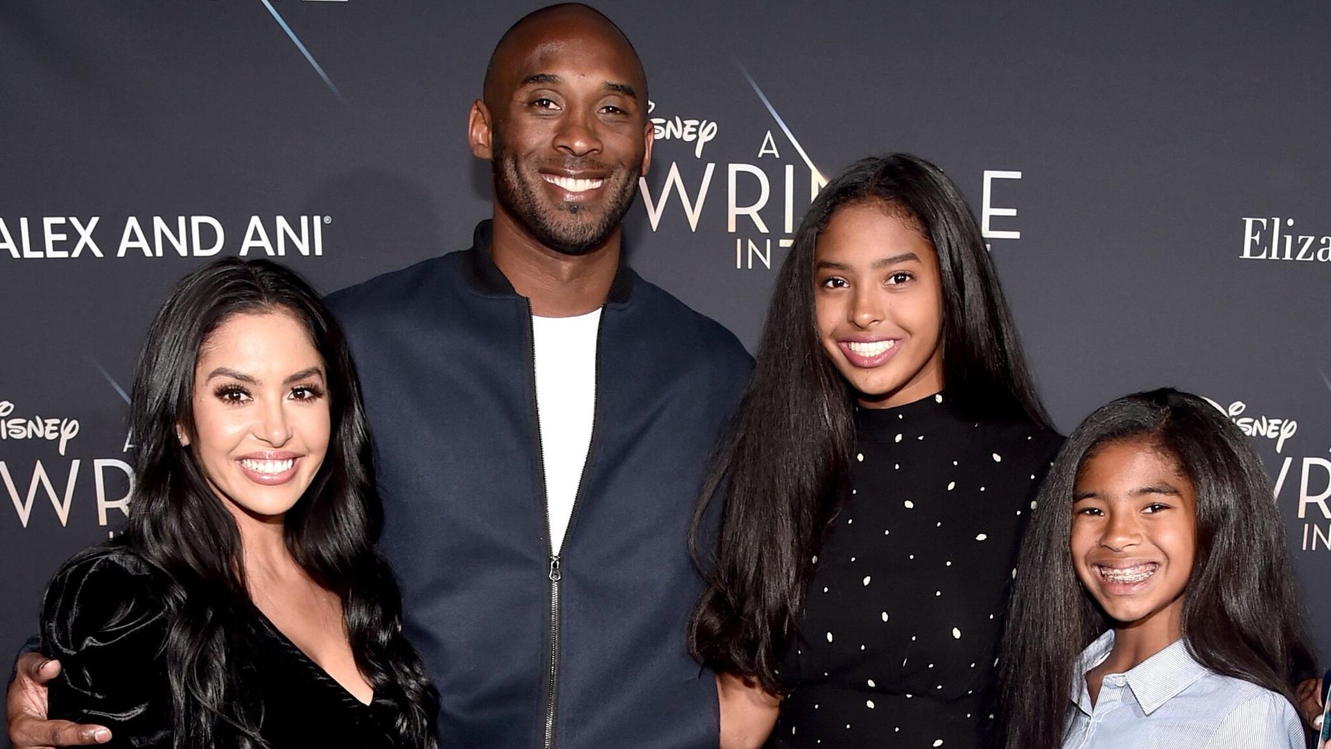 kobe bryant y su familia