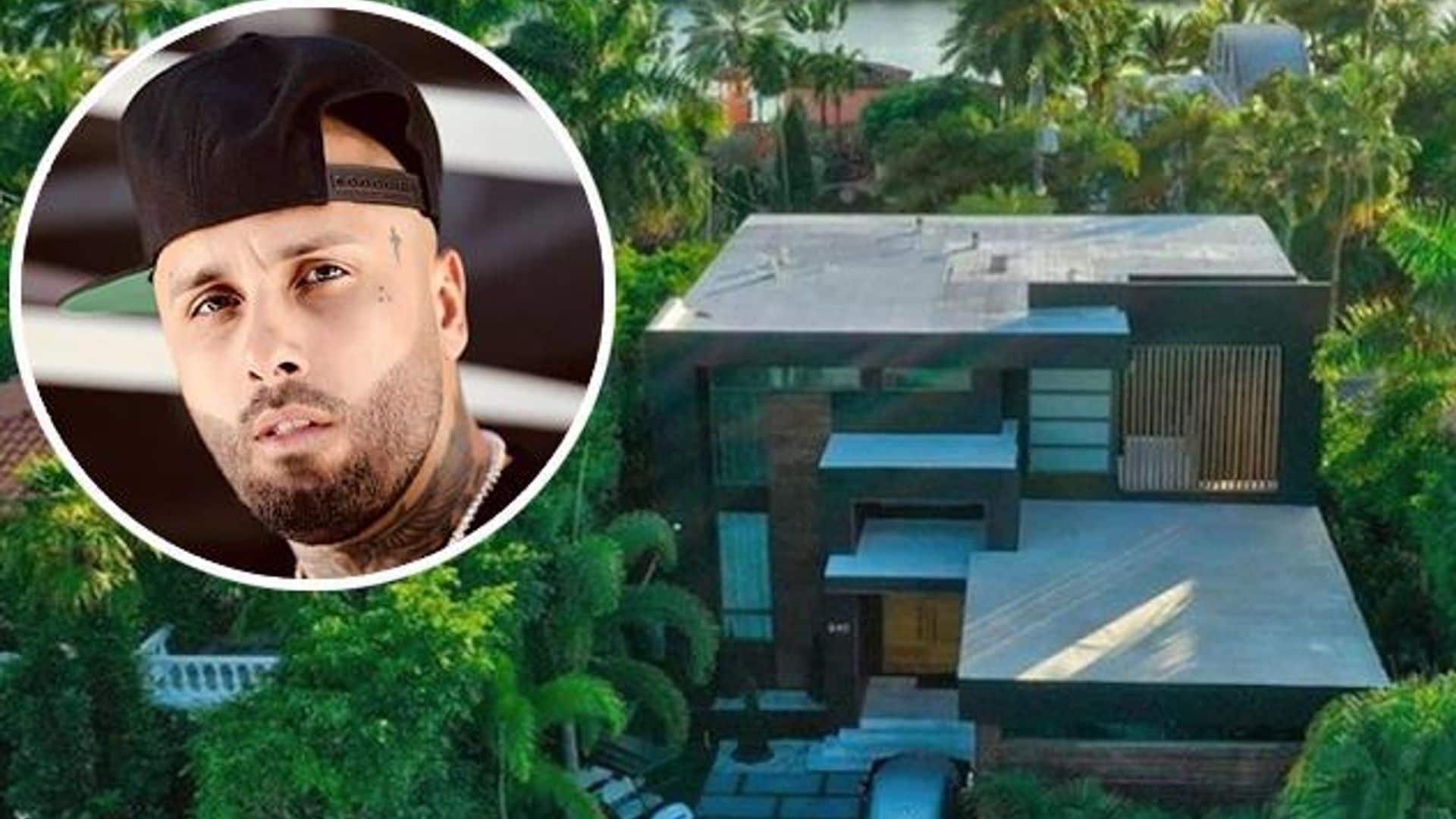 Nicky Jam pone en venta su lujosa mansión en Miami