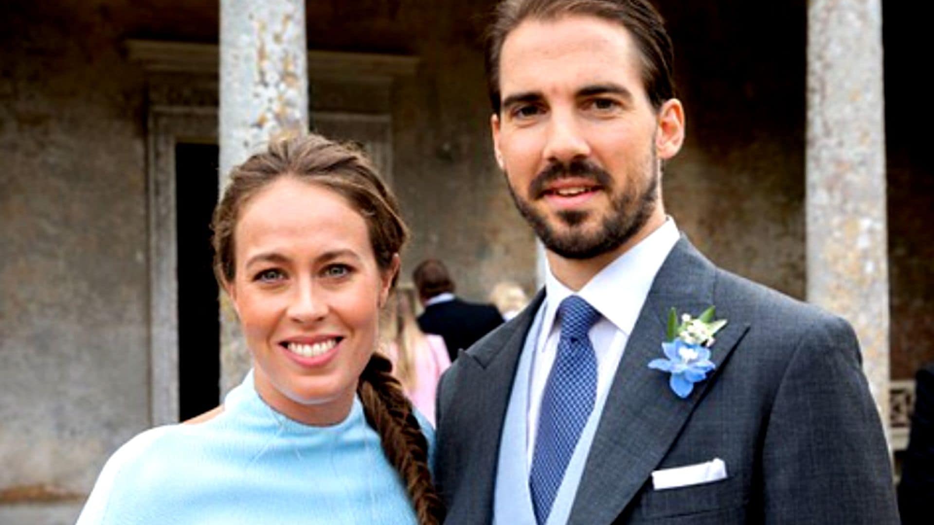 La infanta Elena, Beatriz de York y los hermanos del novio, en la preboda de Philippos de Grecia y Nina Flohr