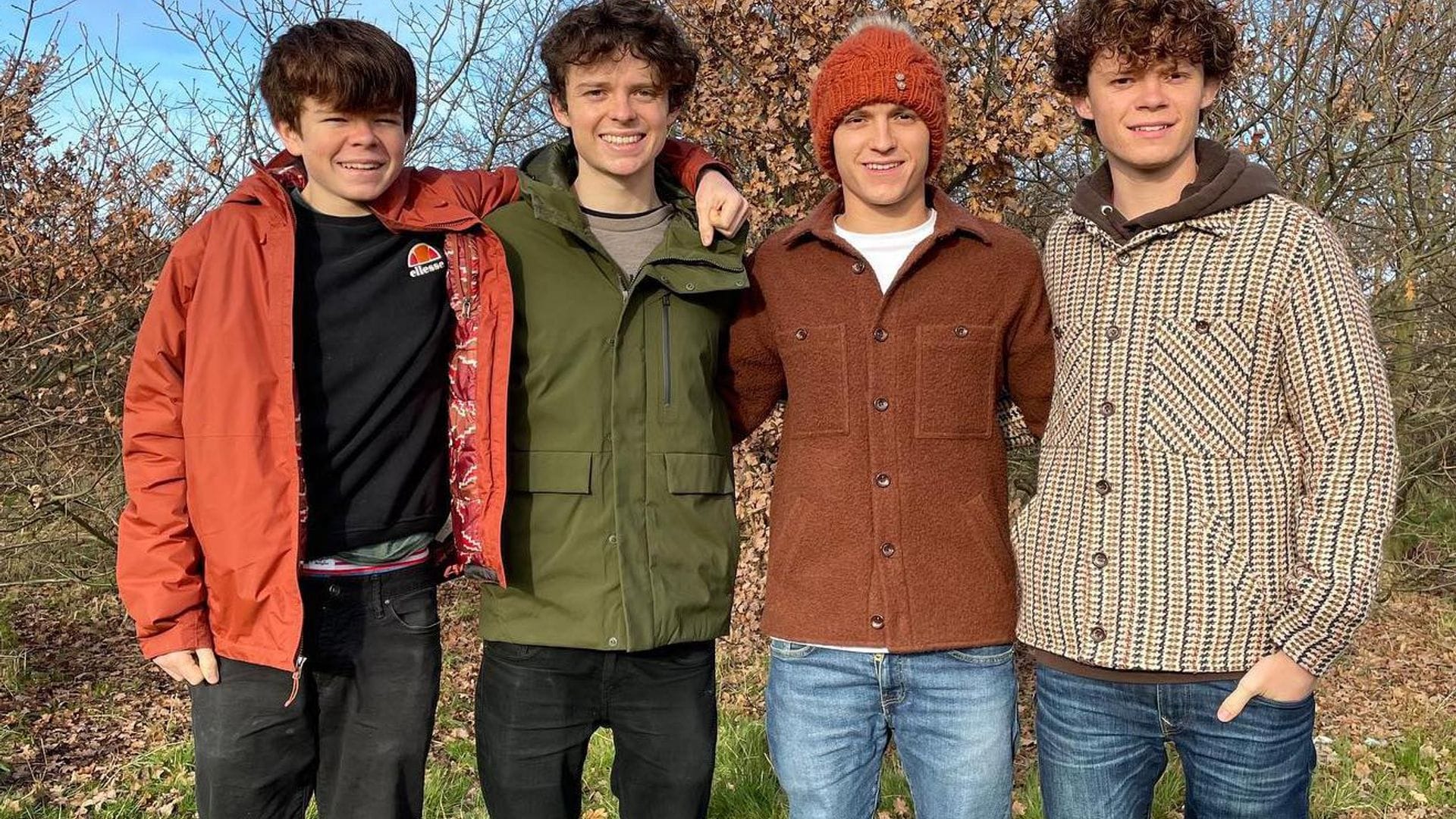 Tom Holland y sus desconocidos hermanos