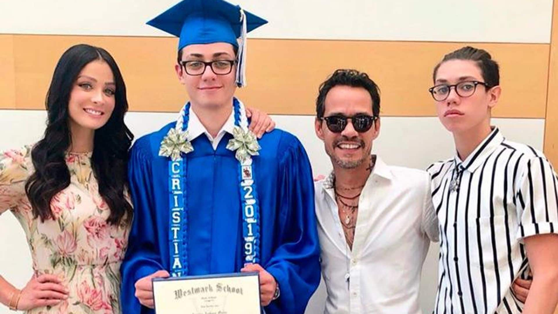 El hijo mayor de Dayanara Torres y Marc Anthony hace su debut en el mundo del arte