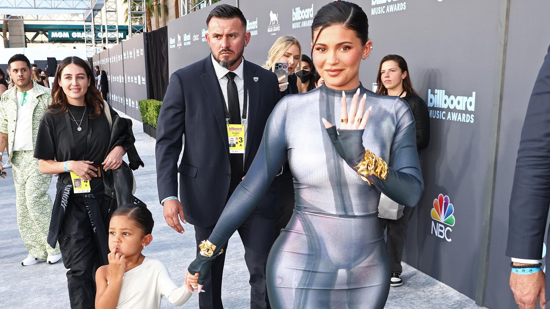 Stormi, la hija de Kylie Jenner y Travis Scott, acapara los reflectores en los Billboard Music Awards