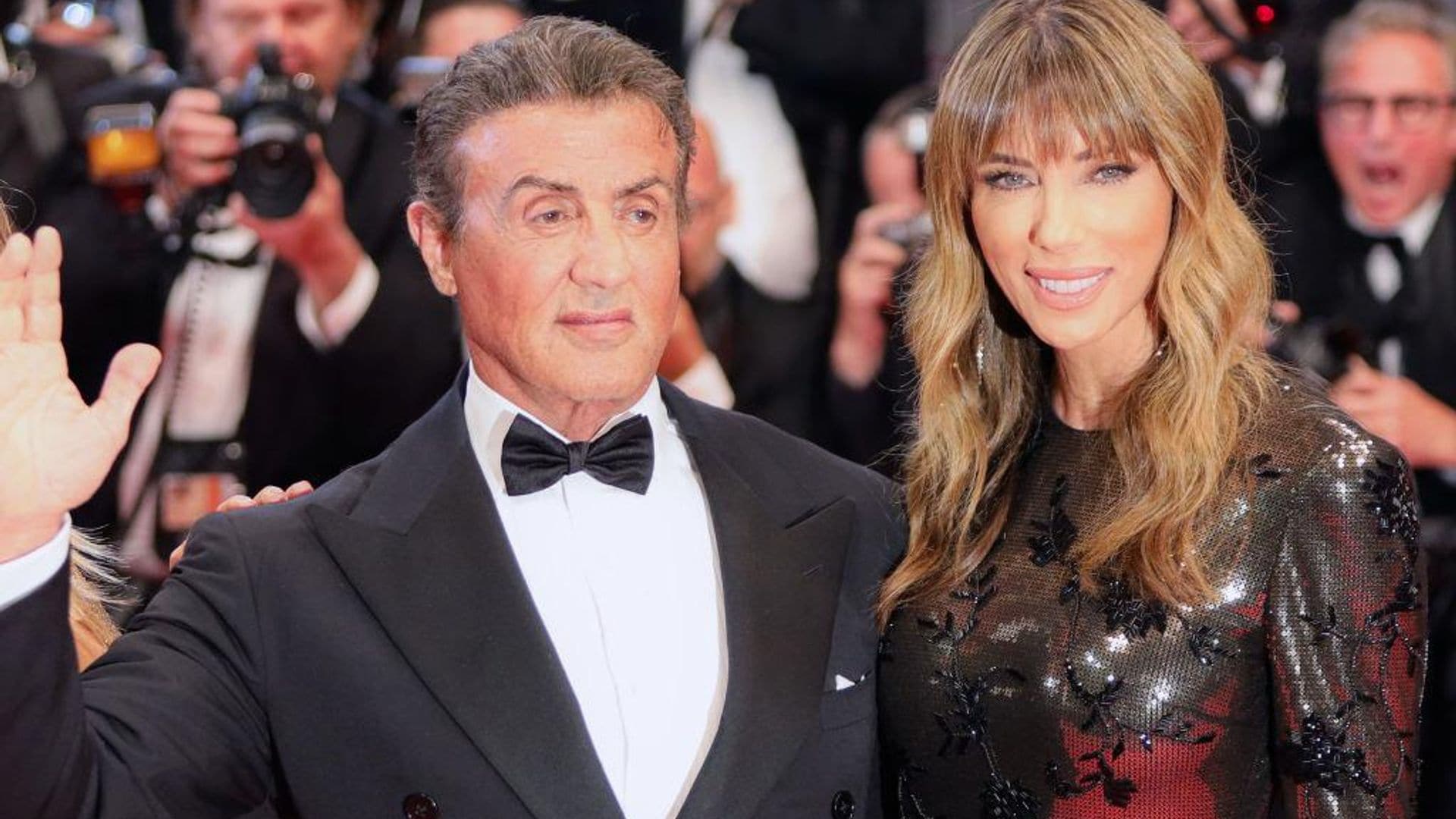 Tras haber cancelado su divorcio, Sylvester Stallone pasea feliz junto a su mujer Jennifer Flavin