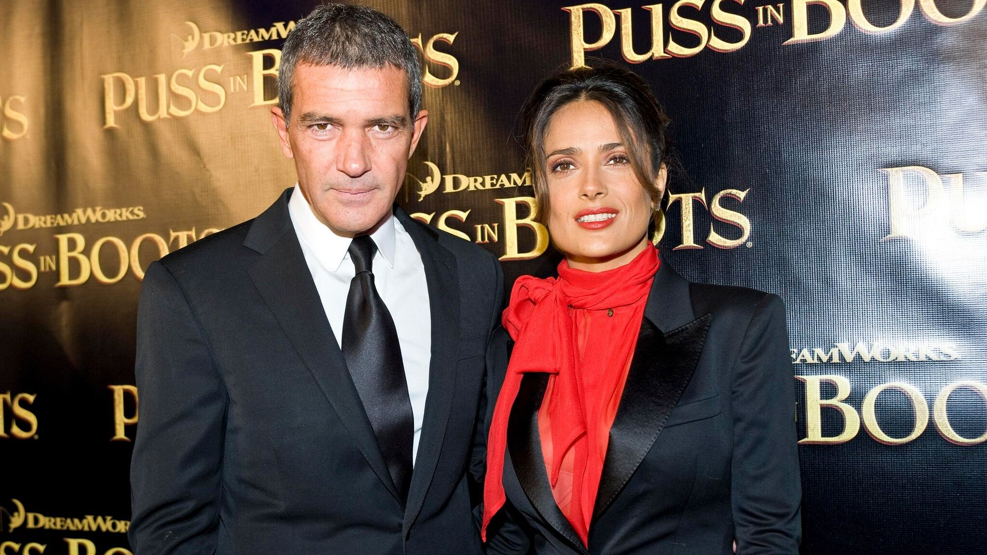 Salma Hayek y el emotivo mensaje a Antonio Banderas por su nominación al Oscar