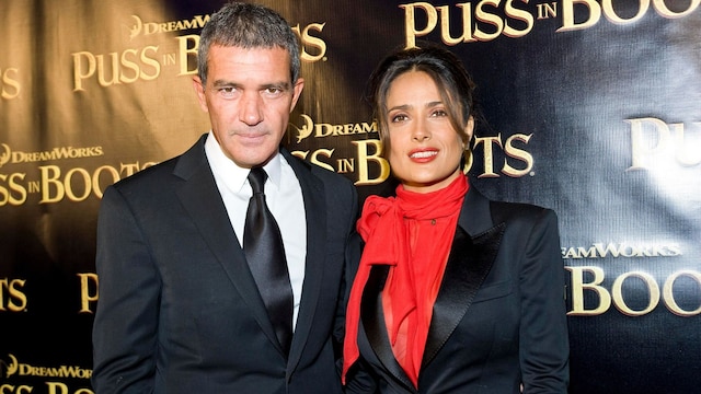 salma hayek y antonio banderas