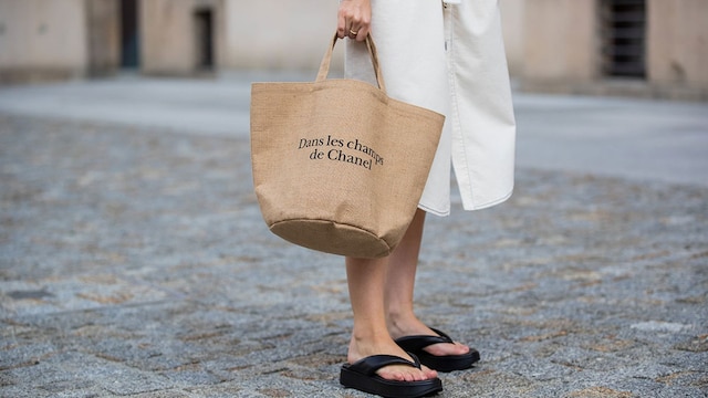 chanclas para la playa