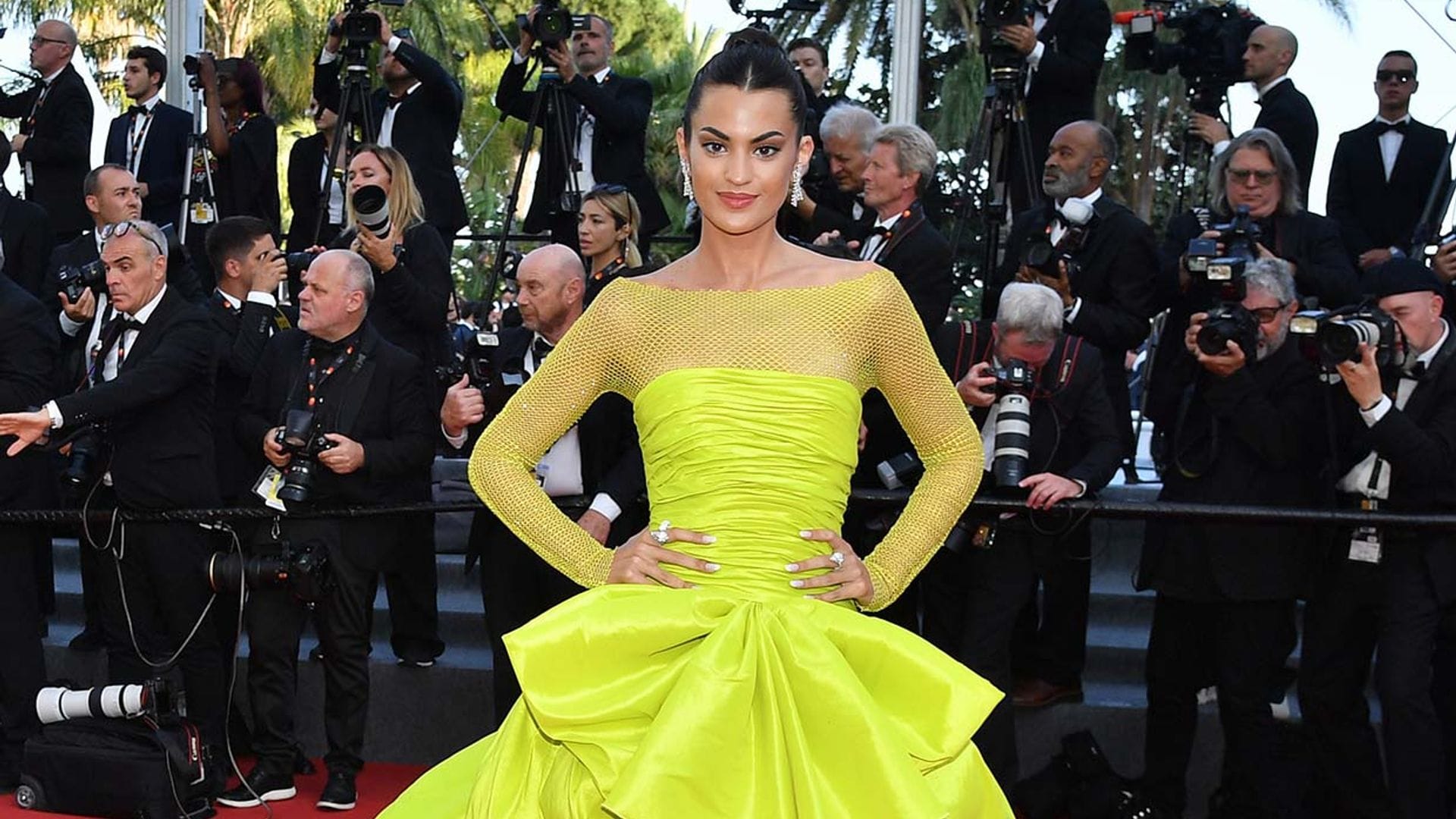 Marta Lozano brilla en la alfombra roja de Cannes con un espectacular maxivestido