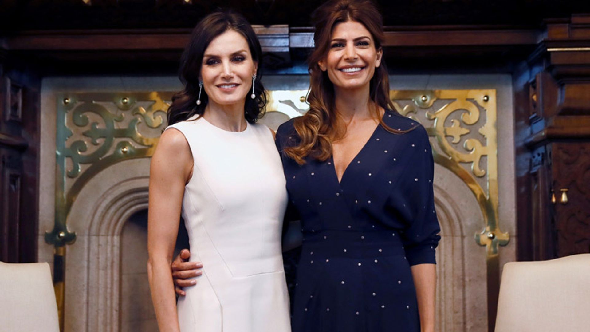 ¡Por fin! Doña Letizia y Juliana Awada protagonizan su esperado duelo de estilo