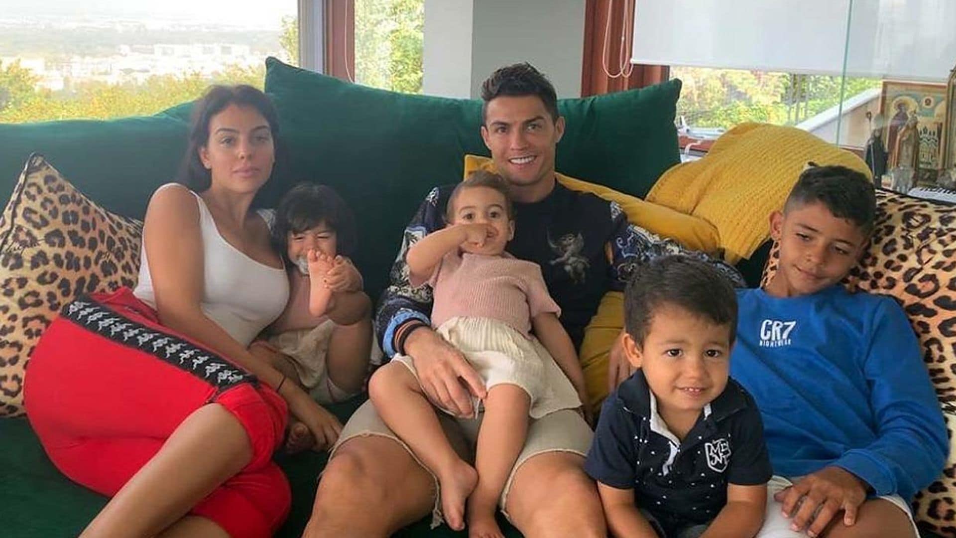 '¡No hay excusas!', el entrenamiento de Cristiano Ronaldo con sus hijos