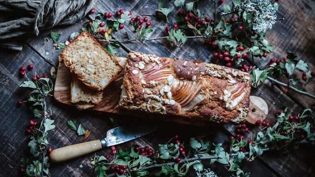 receta bizcocho almendras navidad