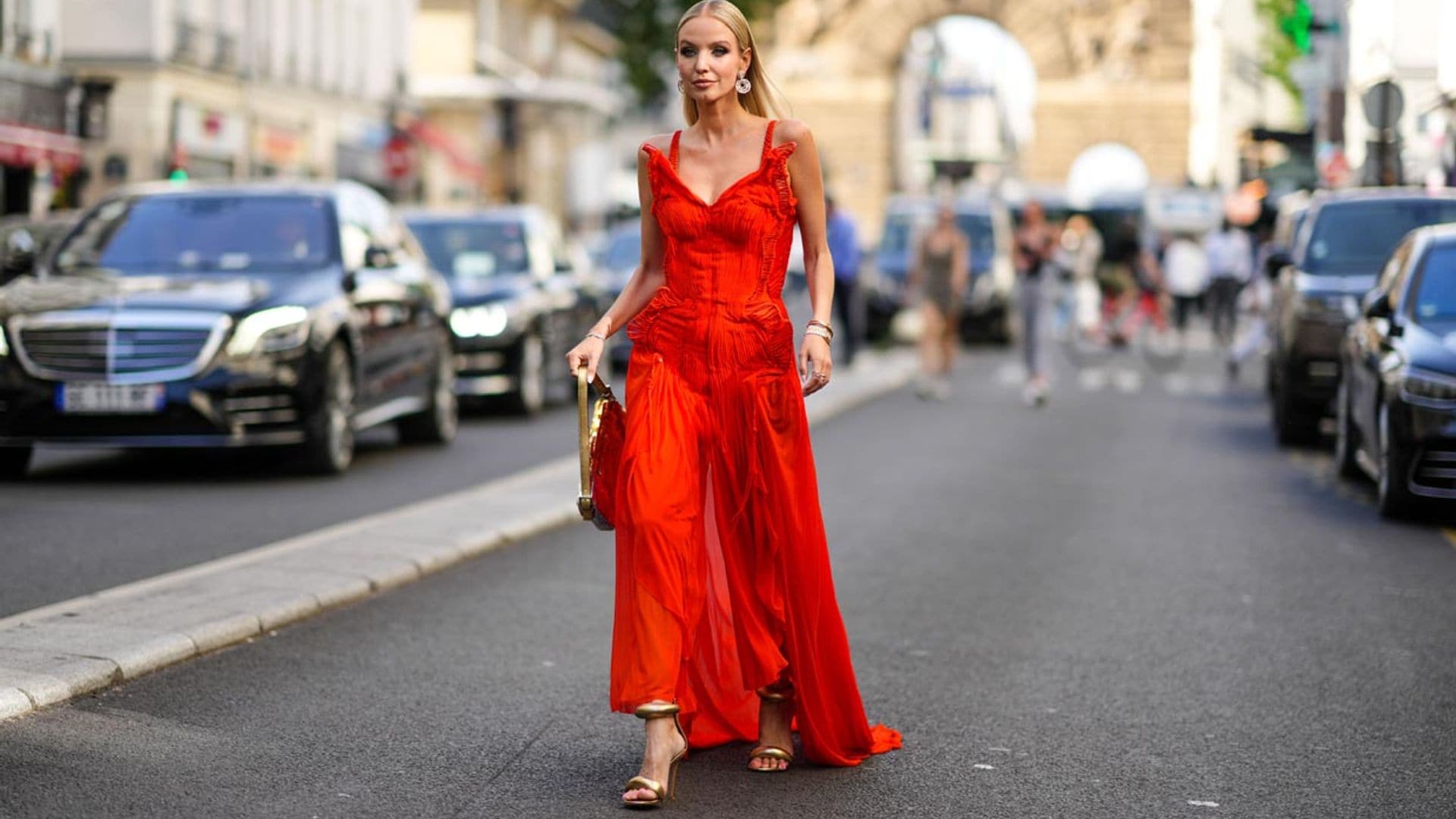 vestidos rojos tendencia verano