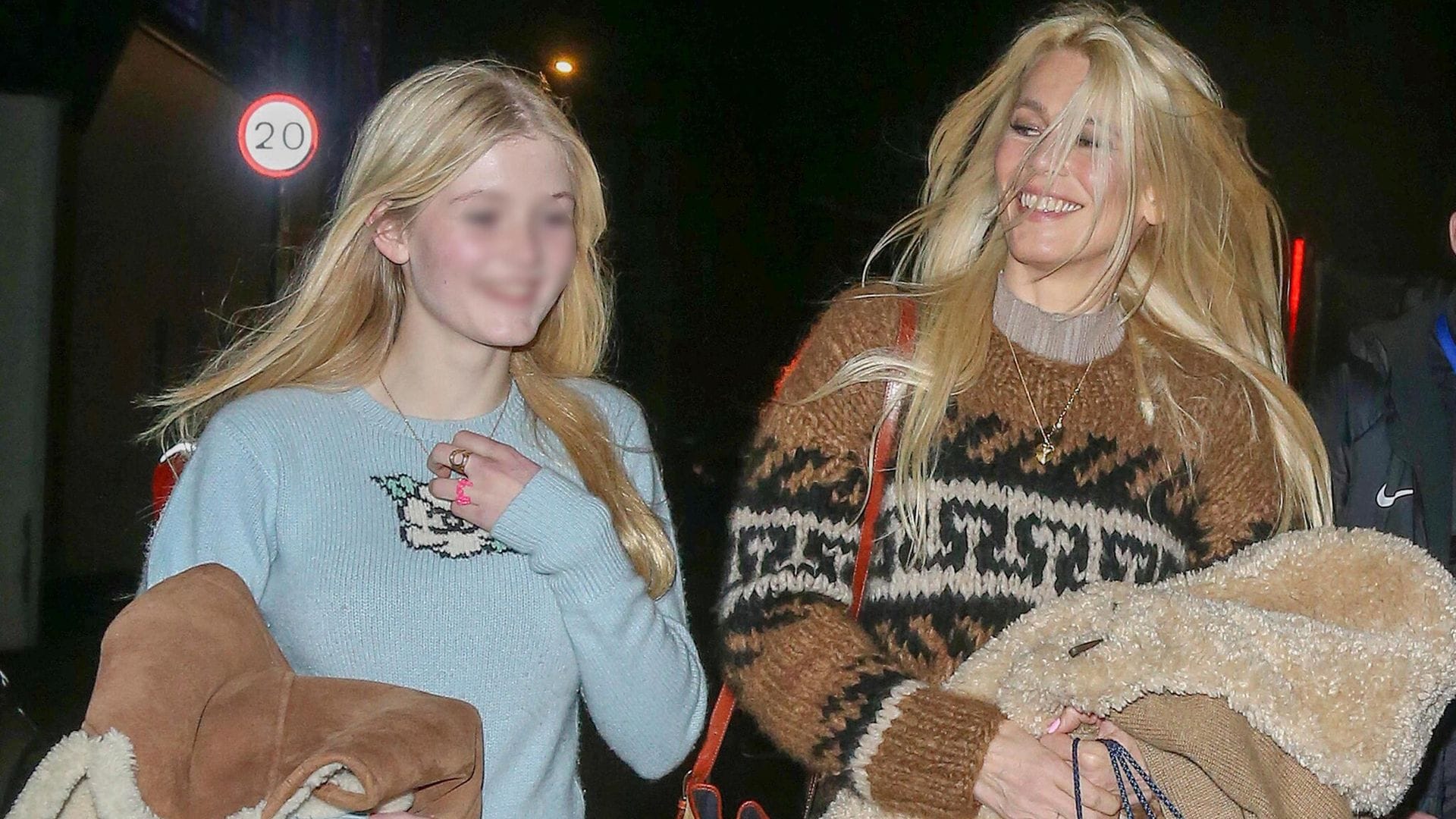 claudia schiffer con su hija