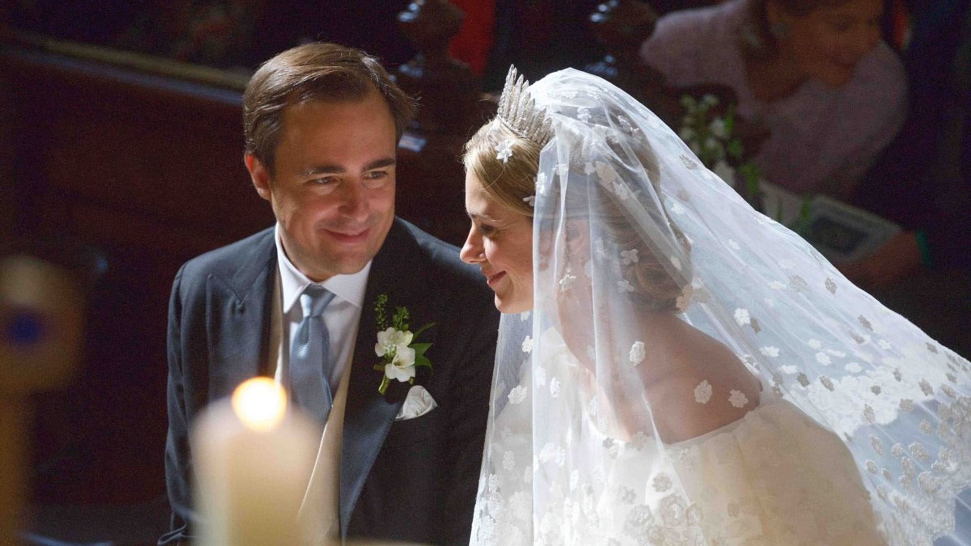 boda real de anunciata de liechtenstein