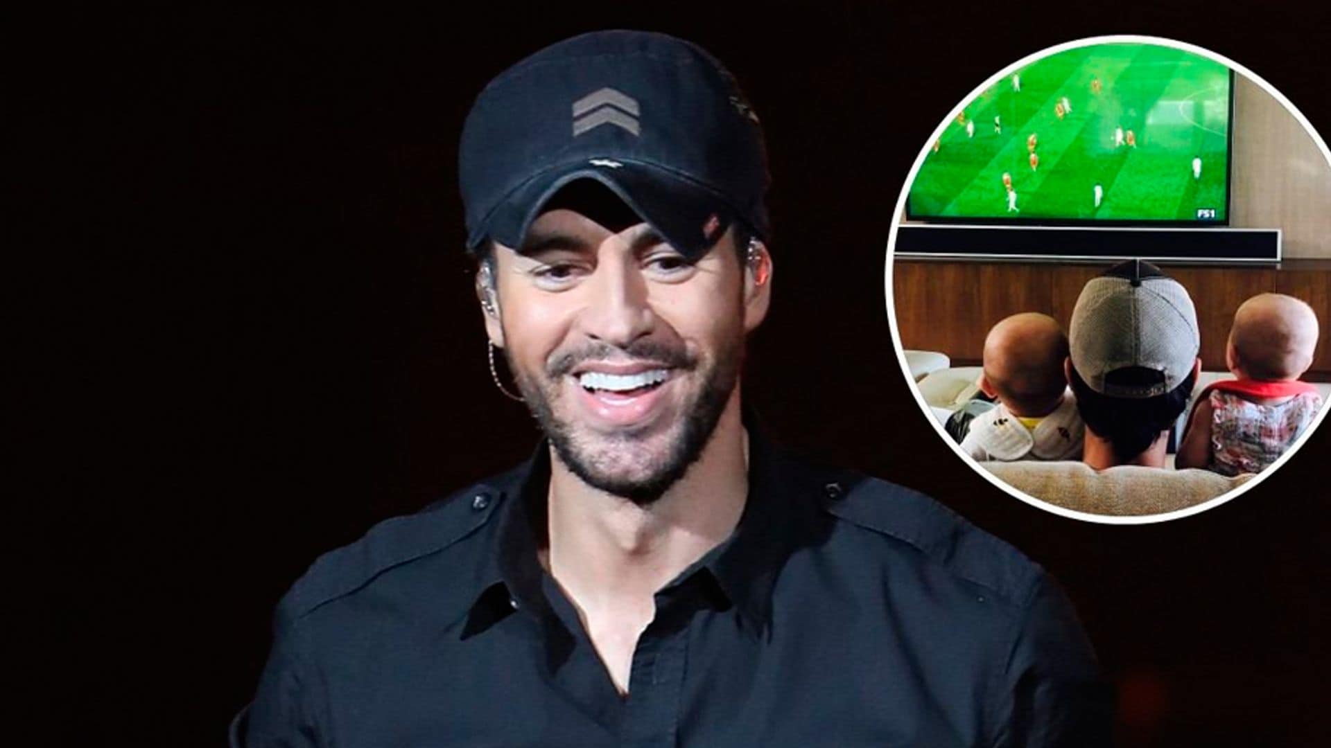 Enrique Iglesias es el papá más divertido y estos videos lo demuestran