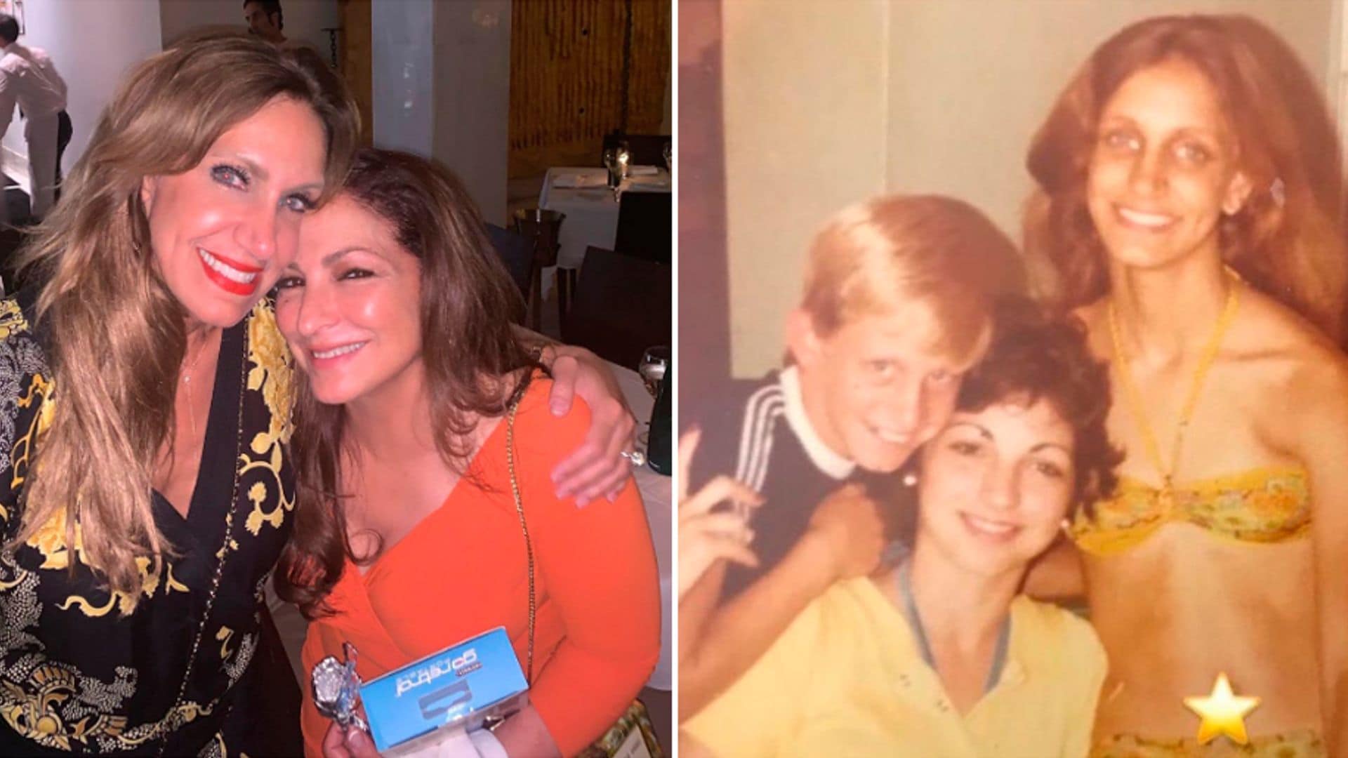 Lili Estefan comparte una foto inédita con su tía Gloria Estefan por su cumpleaños